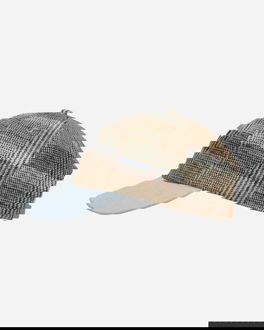 Keps Noah Plaid Crown 5-Panel Cap Tan Grön | H120SS24 TPD, 3