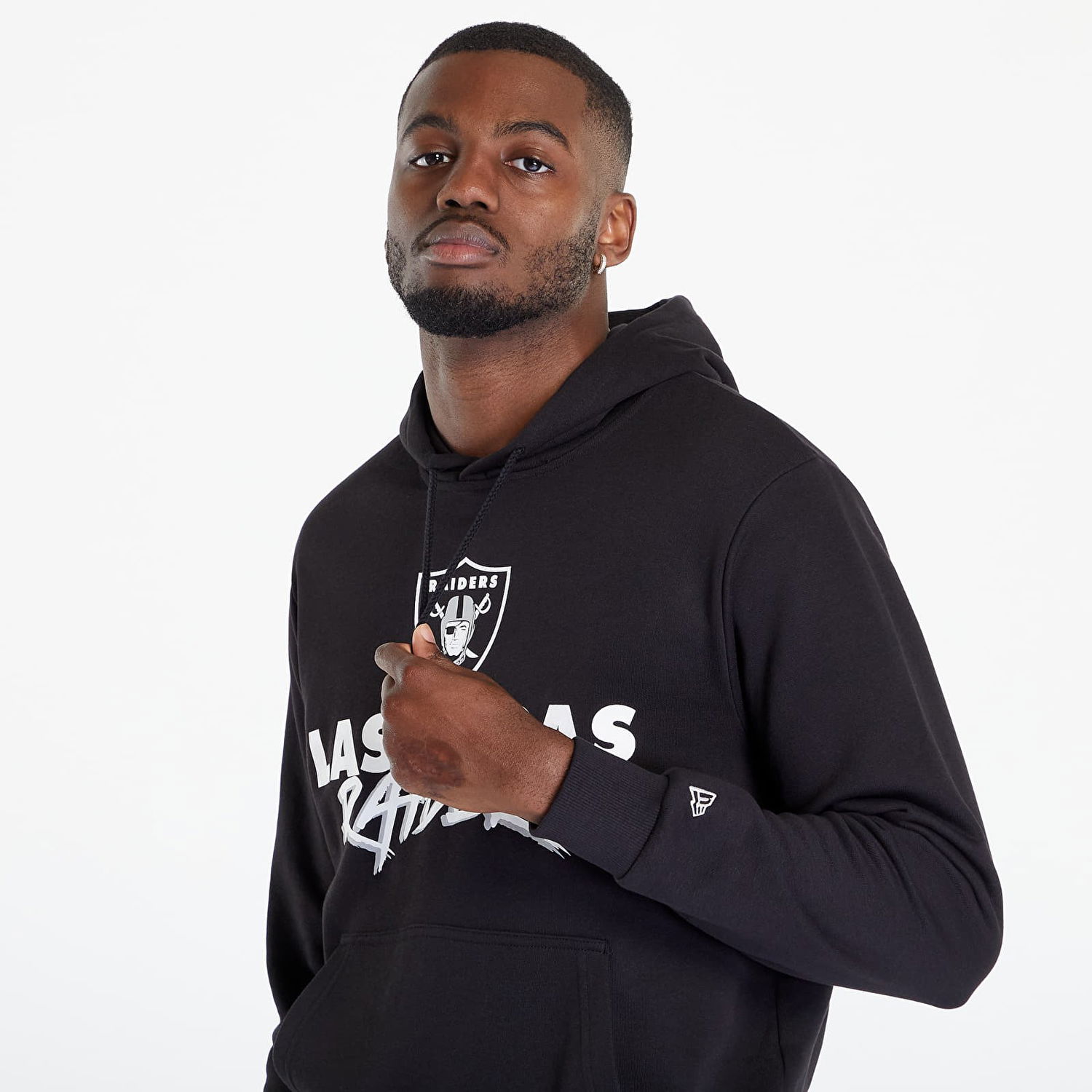 Sweatshirt New Era NFL Script Team Las Vegas Raiders Svart | 60284648, 1