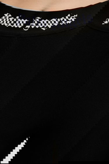 Damasker Palm Angels Palm Angels Classic Logo Tape Flare Pants Svart | PWCH017C99FLE0011010, 3