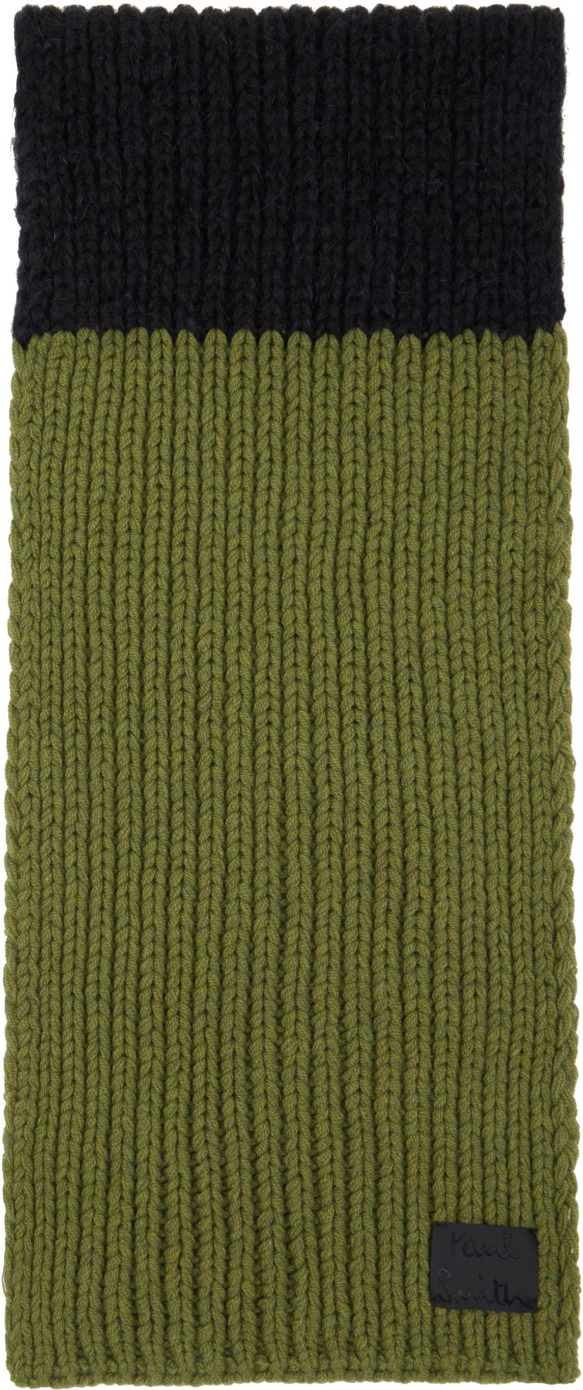 Halsduk Paul Smith Paul Smith Two-Tone Knitted Mohair Scarf Grön | M1A-151MK-N263-79
