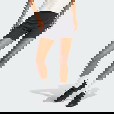 Shorts adidas Performance adidas Sportswear Cyklistické Lounge Ribbed High-Waist Svart | IR8786, 0