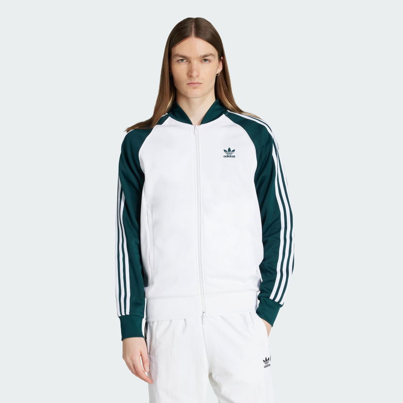 Jacka adidas Performance Adicolor Classics SST Track Jacket Vit | JY1293