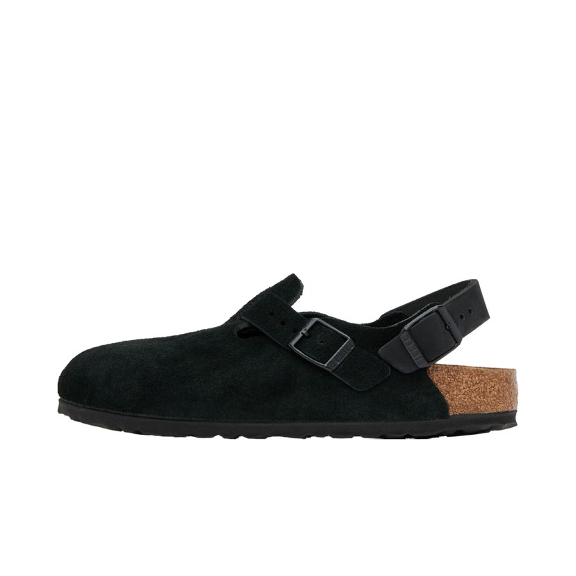 Sneakers och skor Birkenstock Black Narrow Tokio II Slip-On Loafers Svart | 1028348