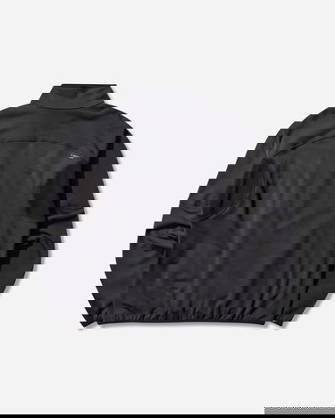 Sweatshirt Satisfy GhostFleece FuzzFleece Half-Zip Sweatshirt Svart | 21005 00001, 2