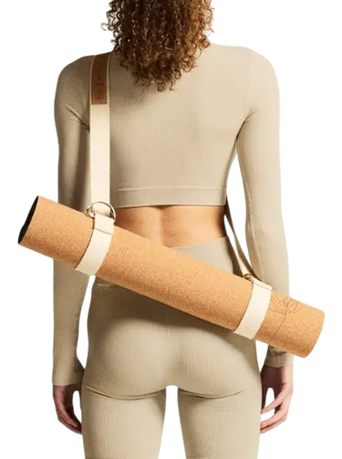 Crop top Craft Craft Collective Rib Cropped Long Sleeve T-Shirt Beige | 1916014-608000, 3