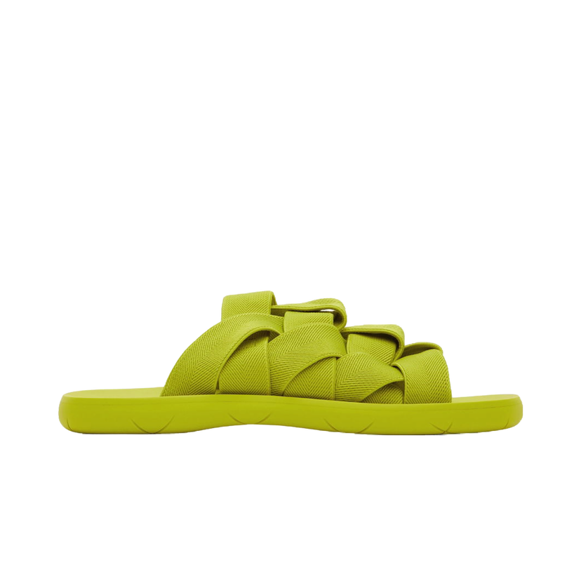 Sneakers och skor Bottega Veneta Intrecciato Slides "Green" Grön | 651402 V0GV0