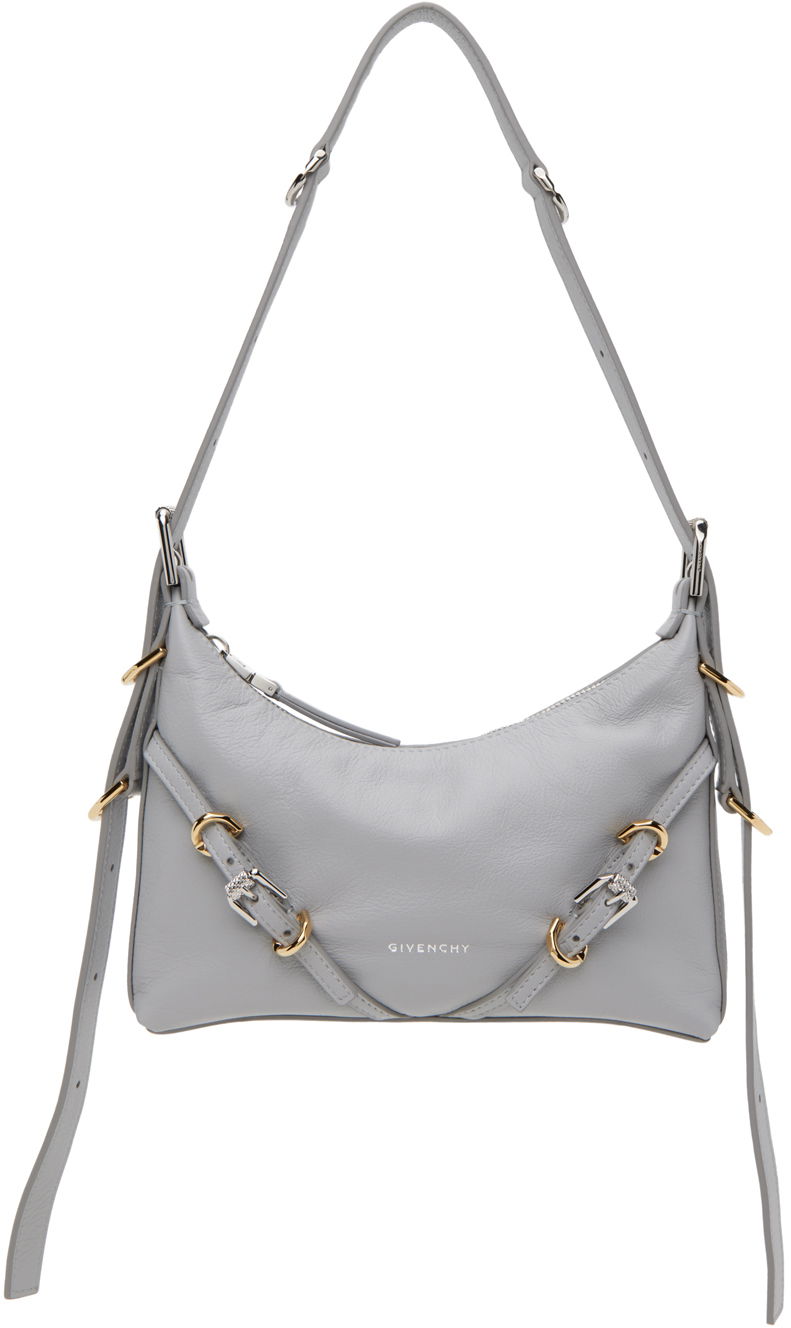 Axelväska Givenchy Mini Voyou Bag Grå | BB50THB1Q7050, 0