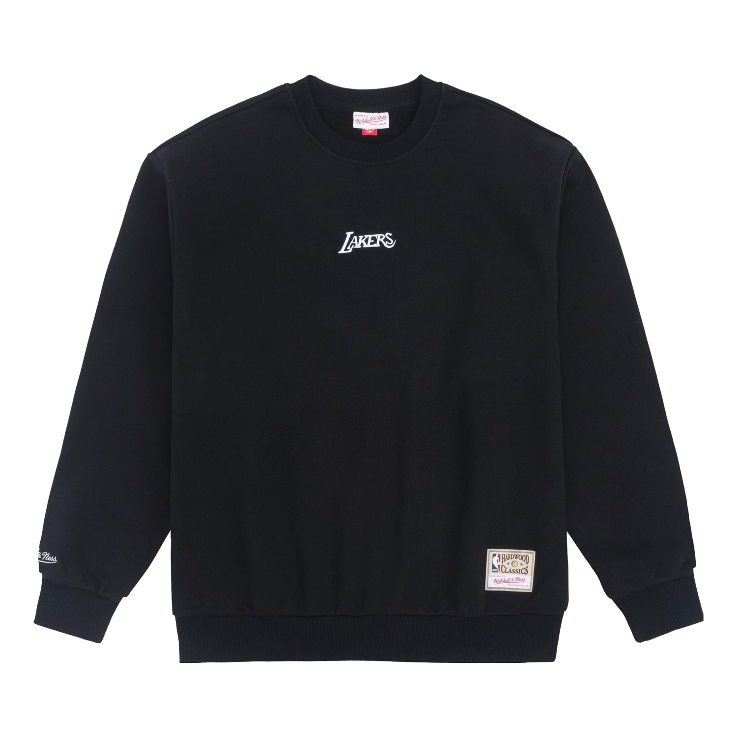 Sweatshirt Mitchell & Ness NBA LA Lakers Hardwood Classics Sweatshirt Svart | MNJYFWHD23092008, 0