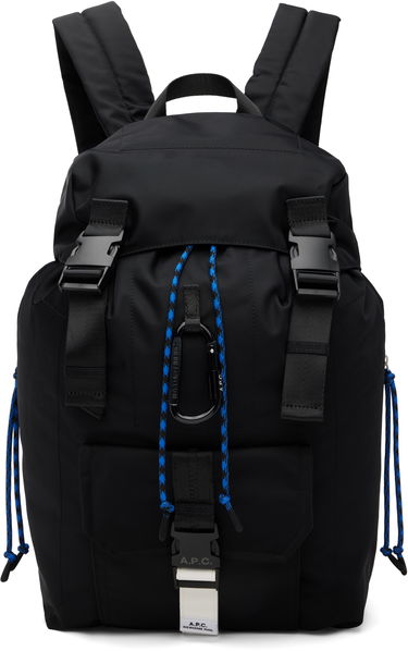 Ryggsäck A.P.C. A.P.C. Trek Backpack Svart | PAAGR-H62220, 0