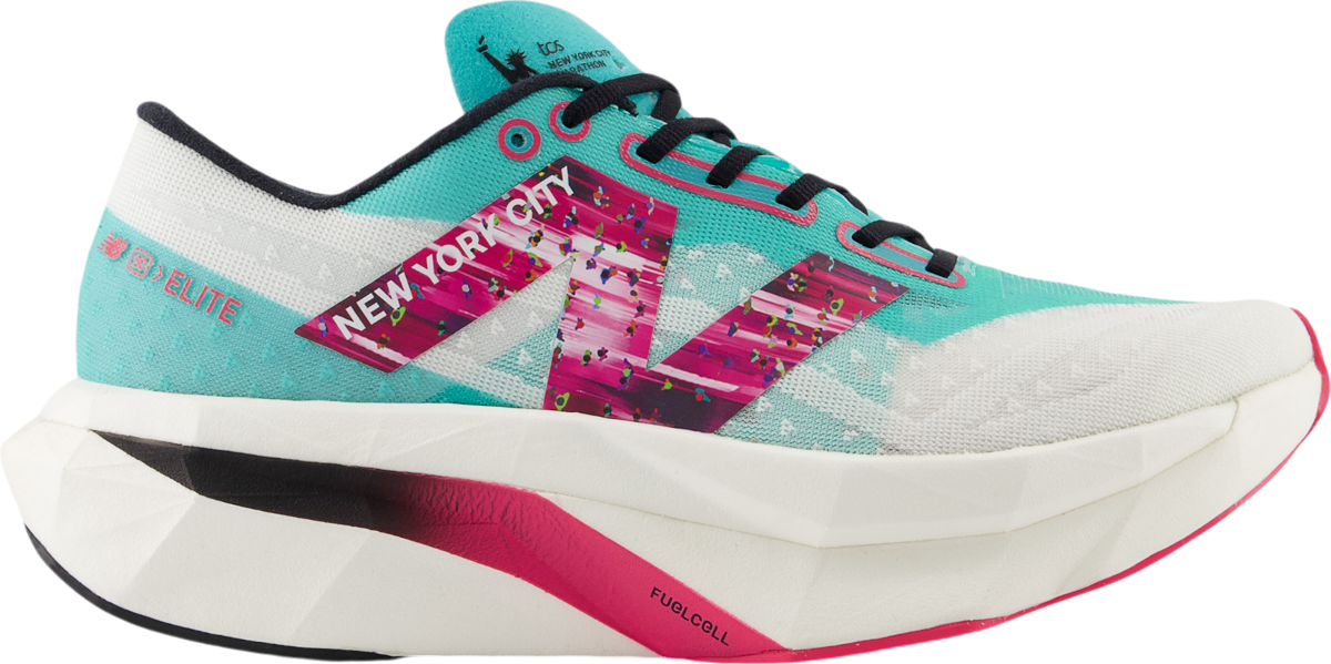 Sneakers och skor New Balance TCS NYC Marathon FuelCell SuperComp Elite v4 Turkos | wrcelm4, 0