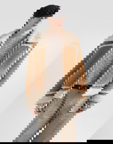 Jacka Dolce & Gabbana Dolce & Gabbana Sheepskin Jacket Brun | G9BQNLFUP91M0453, 3