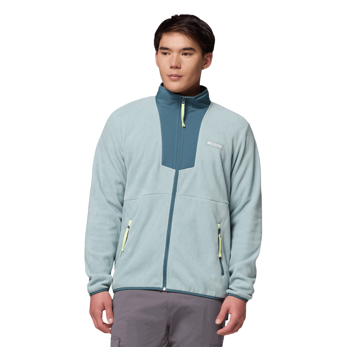 Sweatshirt Columbia Sequoia Grove™ Colorblock Full Zip Fleece Blå | 2095891429, 0