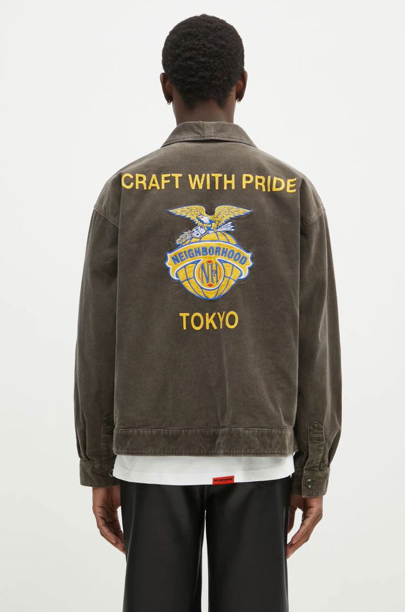 Jacka Neighborhood Corduroy Jacket NEIGHBORHOOD Brun | 242UTNH.JKM01