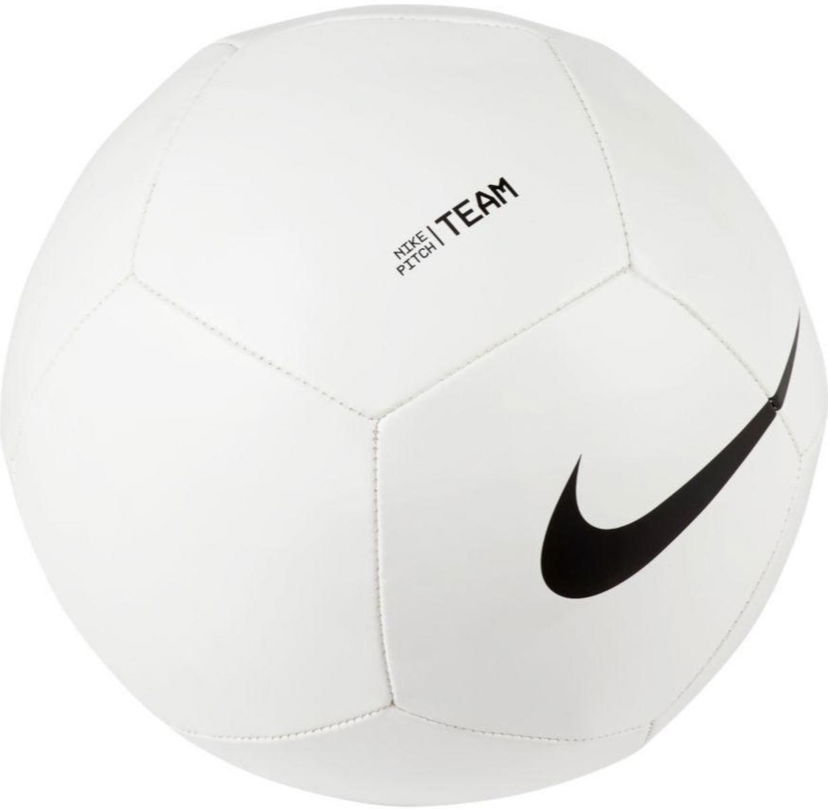 Sportutrustning Nike PITCH TEAM Soccer Ball Vit | dh9796-100