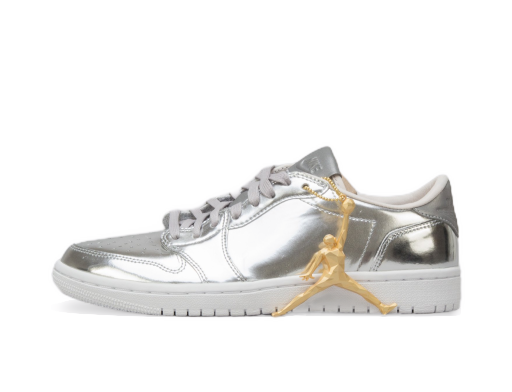 Begränsad upplaga Jordan Air Jordan 1 Retro Low OG Pinnacle "Metallic Silver" Metallisk | 852549-003