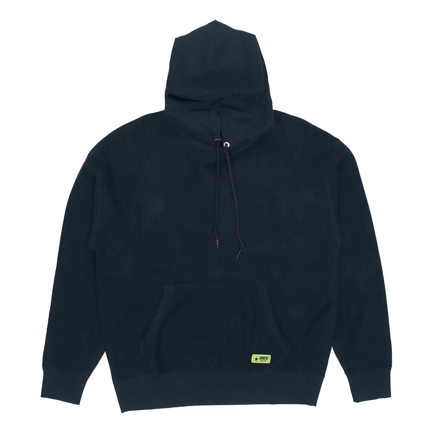 Sweatshirt Converse Reversible Woven Retro Casual Hoodie Svart | 10019955-A01, 0