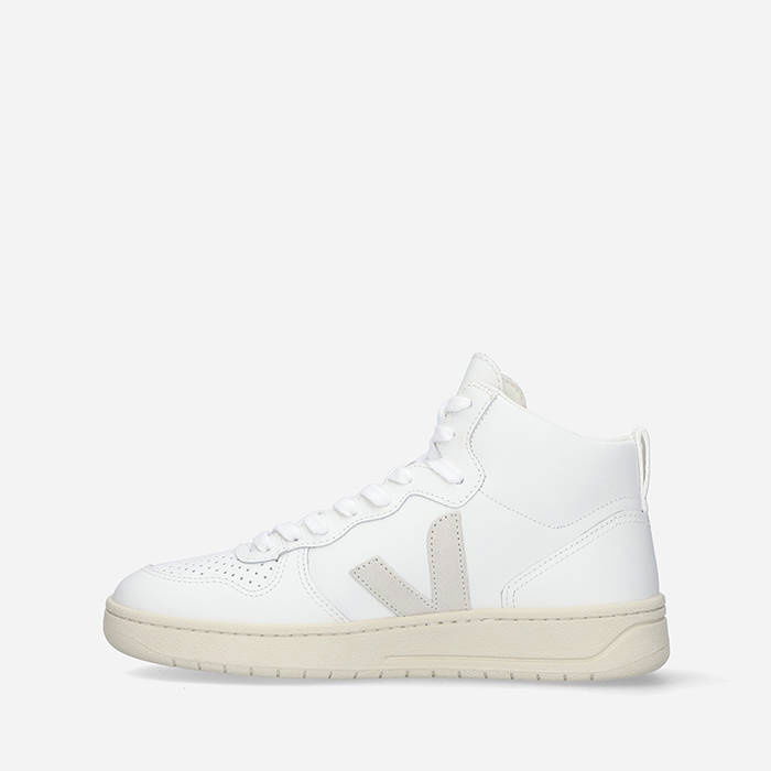 Sneakers och skor Veja V-15 Leather Vit | VQ021270, 0