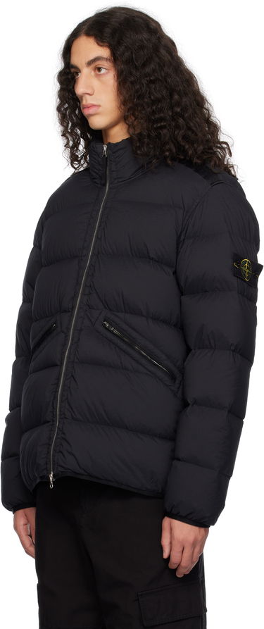Pufferjacka Stone Island Stone Island Seamless Tunnel Nylon Down Jacket Svart | 811543028, 3