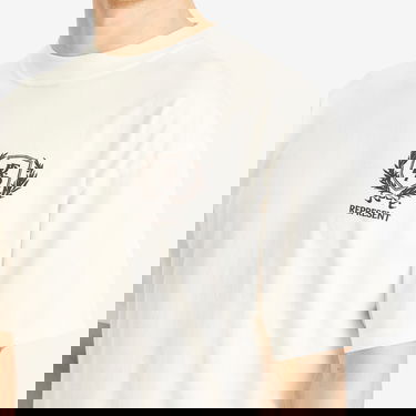 T-shirt Represent Clo Represent Crest T-Shirt Vit | MLM41069-72, 5