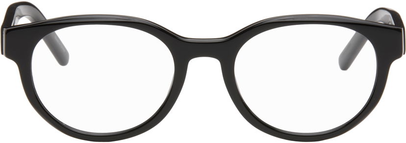Solglasögon Givenchy GV Day Text Logo Circular Frame Optical Glasses Svart | GV50095IW50001 192337238659