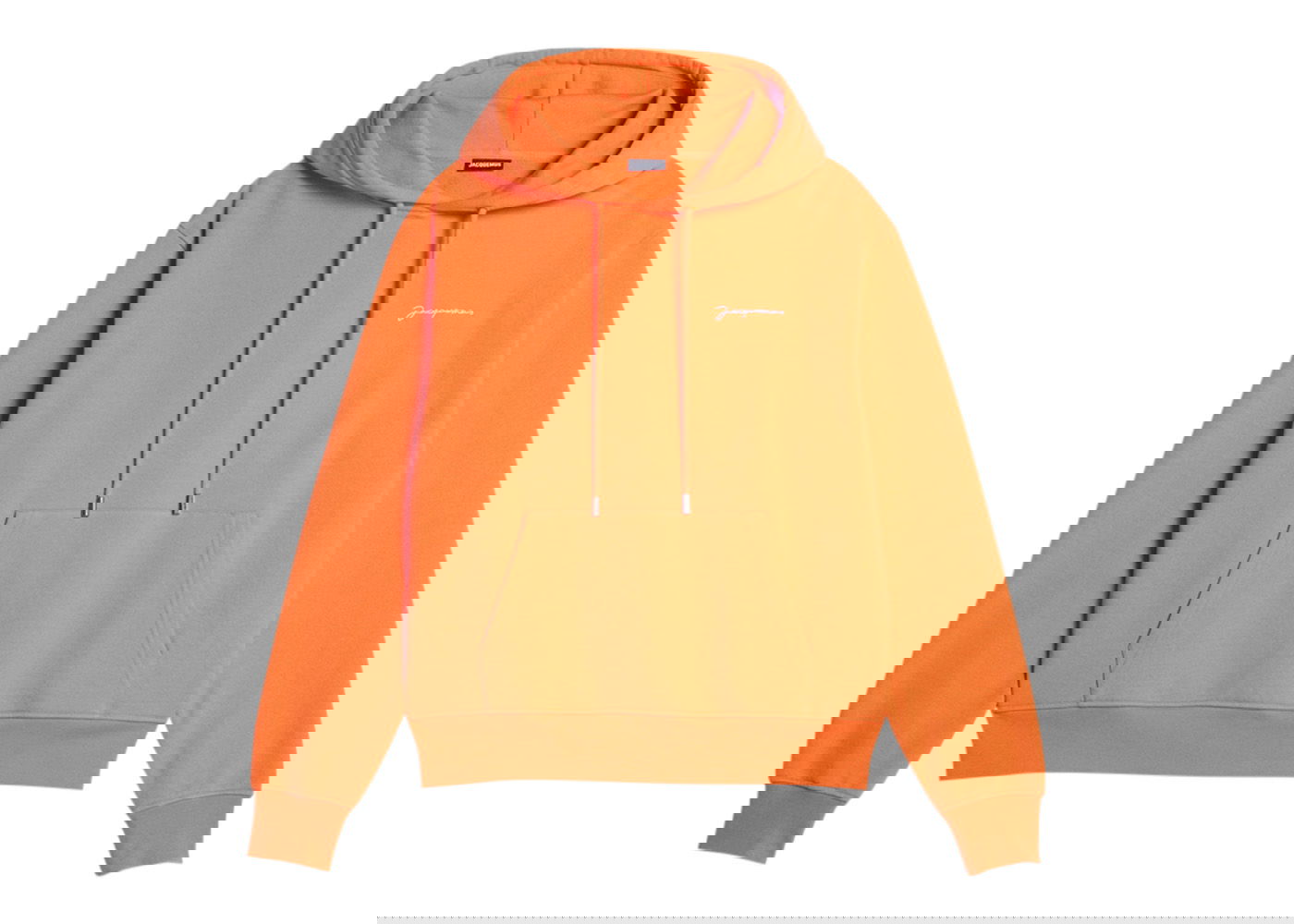 Sweatshirt Jacquemus Le Sweatshirt Brodé Emboridered Orange | 226JS310-2120-750, 0