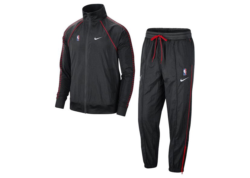 Sportutrustning Nike NBA Miami Heat Courtside Tracksuit Svart | DB2009-010