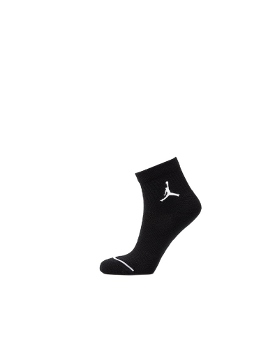 Strumpor Jordan Everyday Max 3 Pair Ankle Svart | SX5544-010