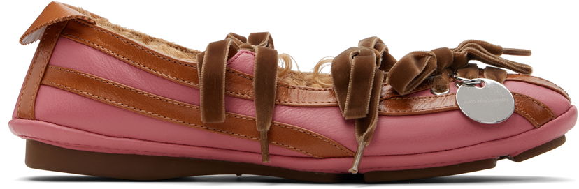 Sneakers och skor KIKO KOSTADINOV Lella Hybrid Ballerina Flats Rosa | KKAW25FT06