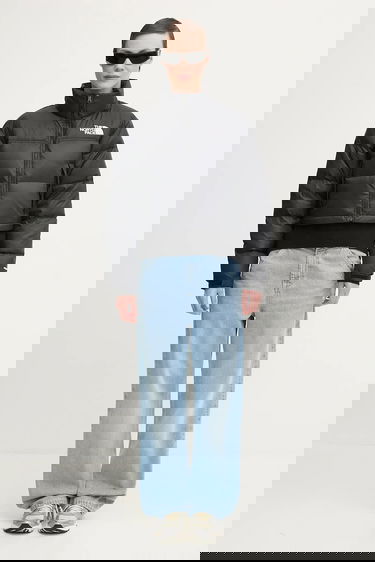 Pufferjacka The North Face The North Face Nuptse Cropped Puffer Jacket Svart | NF0A5GGEGOG1, 5