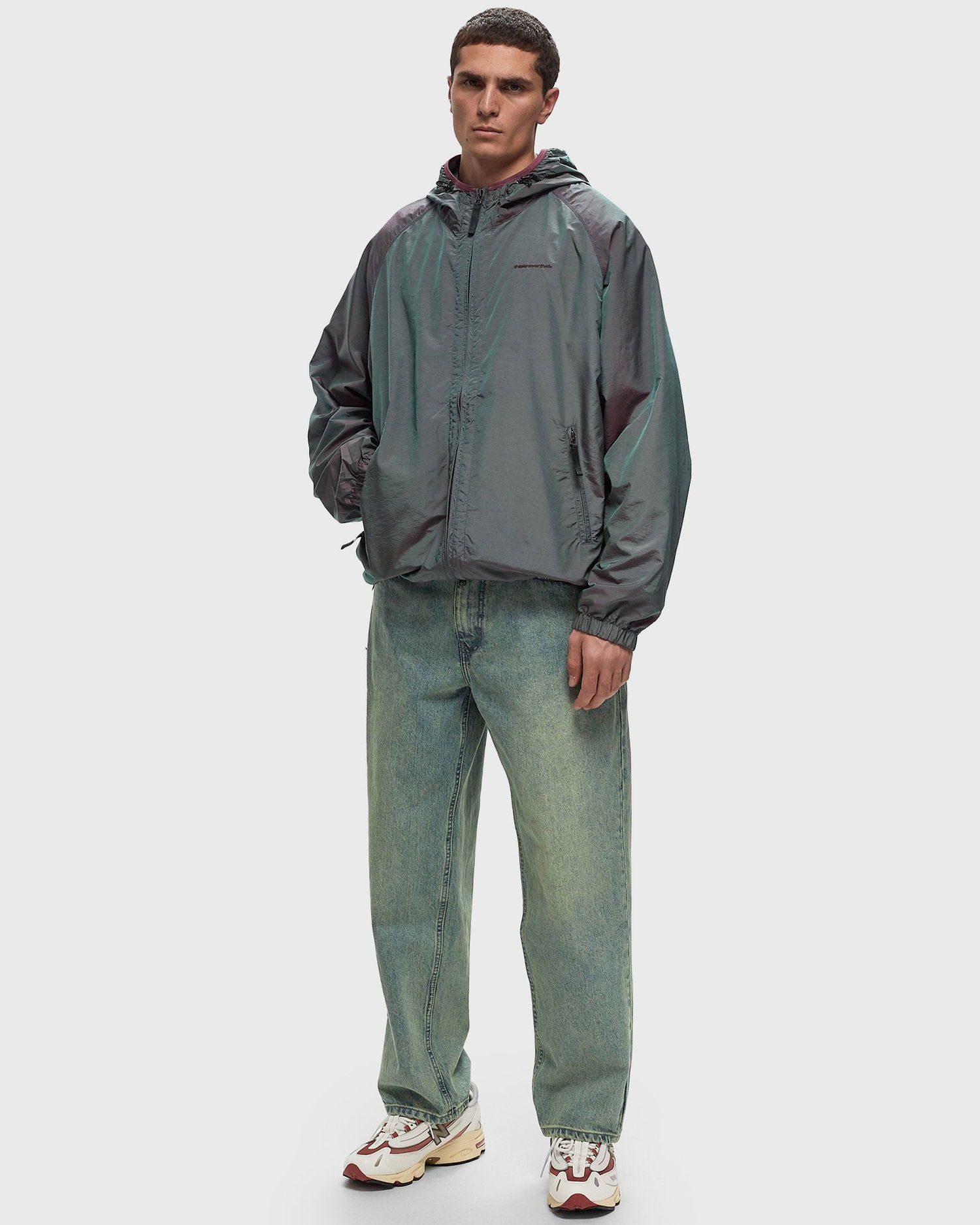 Vindjacka thisisneverthat Multicolor Windbreaker Jacket Purpur | TN243WOWLS05MLT, 1