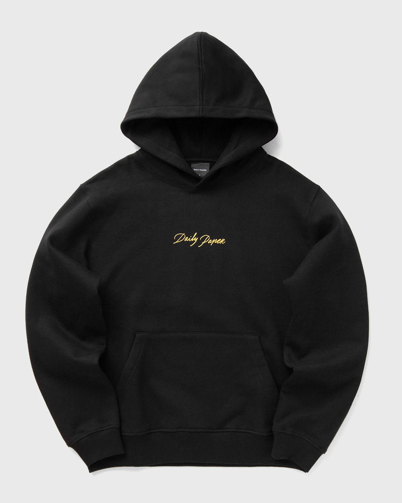 Sweatshirt DAILY PAPER Daily Paper Frame Hoodie Svart | 2511046