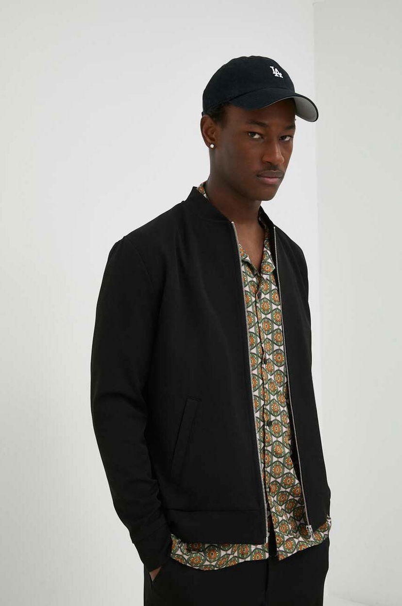 Bomberjacka Les Deux Les Deux Bomber Jacket Svart | LDM610003
