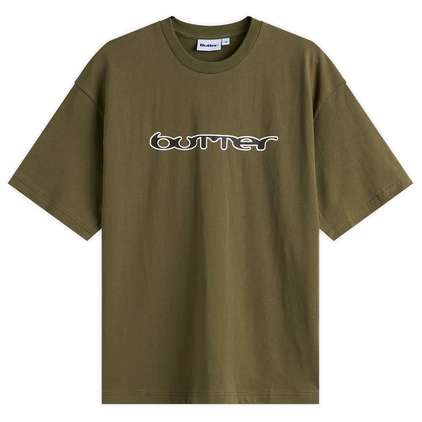 T-shirt Butter Goods Witness T-Shirt Grön | BG253104-ARM