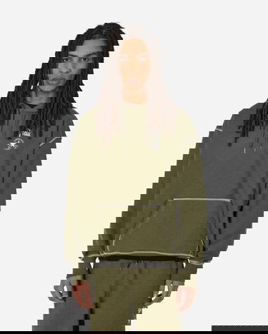 Sweatshirt Converse Patta Gold Standard Hoodie Utility Green Heather Grön | 10026928-A01, 1