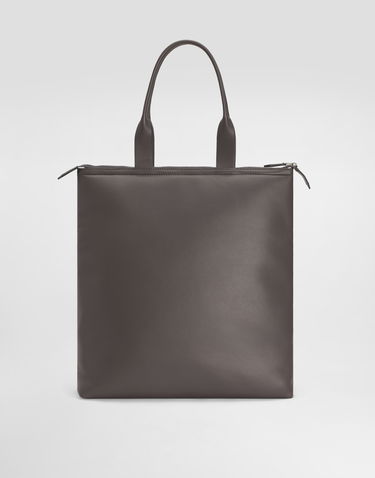 Tygpåse Dolce & Gabbana Dolce & Gabbana Nappa Leather Shopper Grå | BM2415AF98480730, 3