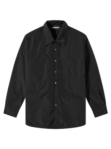 Skjorta OUR LEGACY Tech Borrowed Padded Overshirt Padded Svart | M4192TP