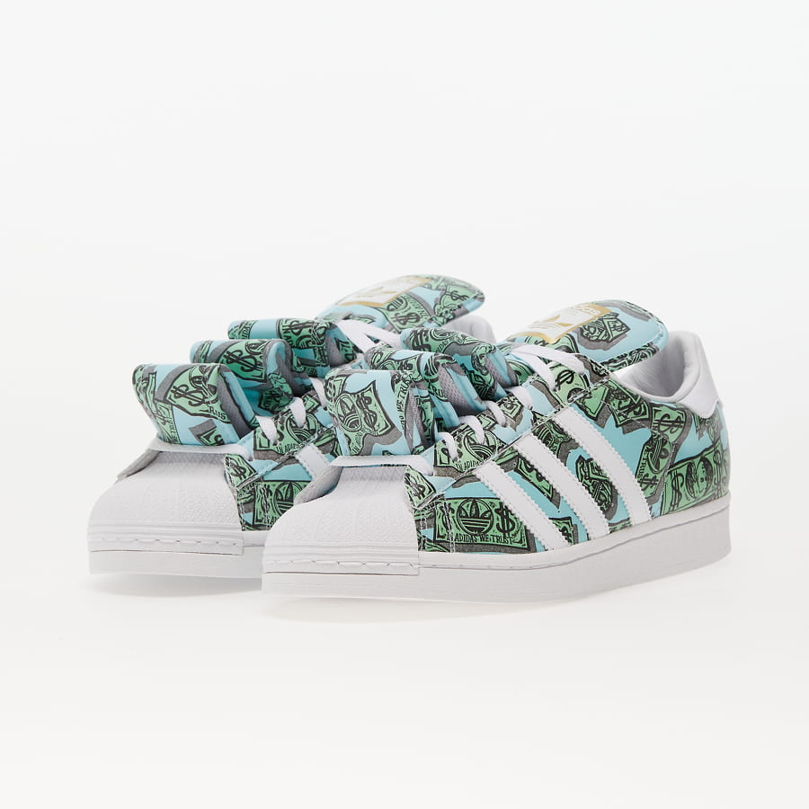 Sneakers och skor adidas Originals Jeremy Scott x Money Superstar Grön | HP6596, 1