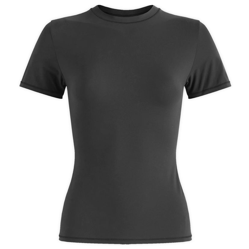 T-shirt SKIMS Fits Everybody T-Shirt, Size Large Svart | AP-TSH-0649-ONYX