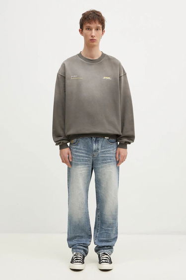 Sweatshirt Represent Clo Represent Patron Of The Club Graphic Print Sweatshirt Grå | MLM4272.16, 4