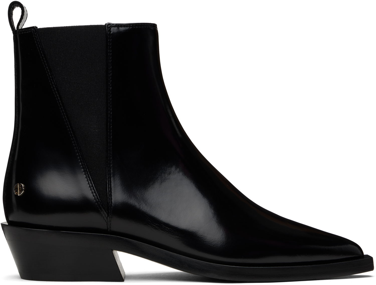 Kläder Anine Bing ANINE BING Bekah Flat Ankle Boots Svart | A-14-10196-050, 0