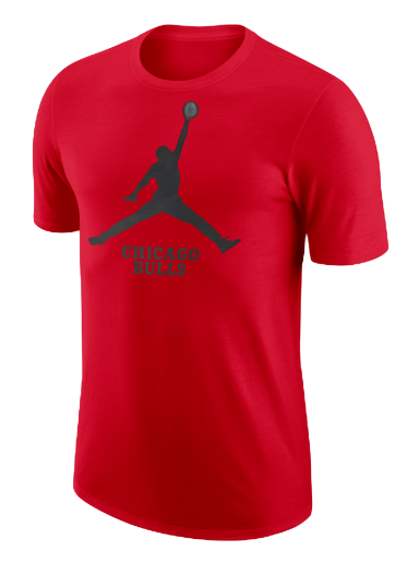 T-shirt Jordan Essential NBA Chicago Bulls Tee Röd | FD1460-657
