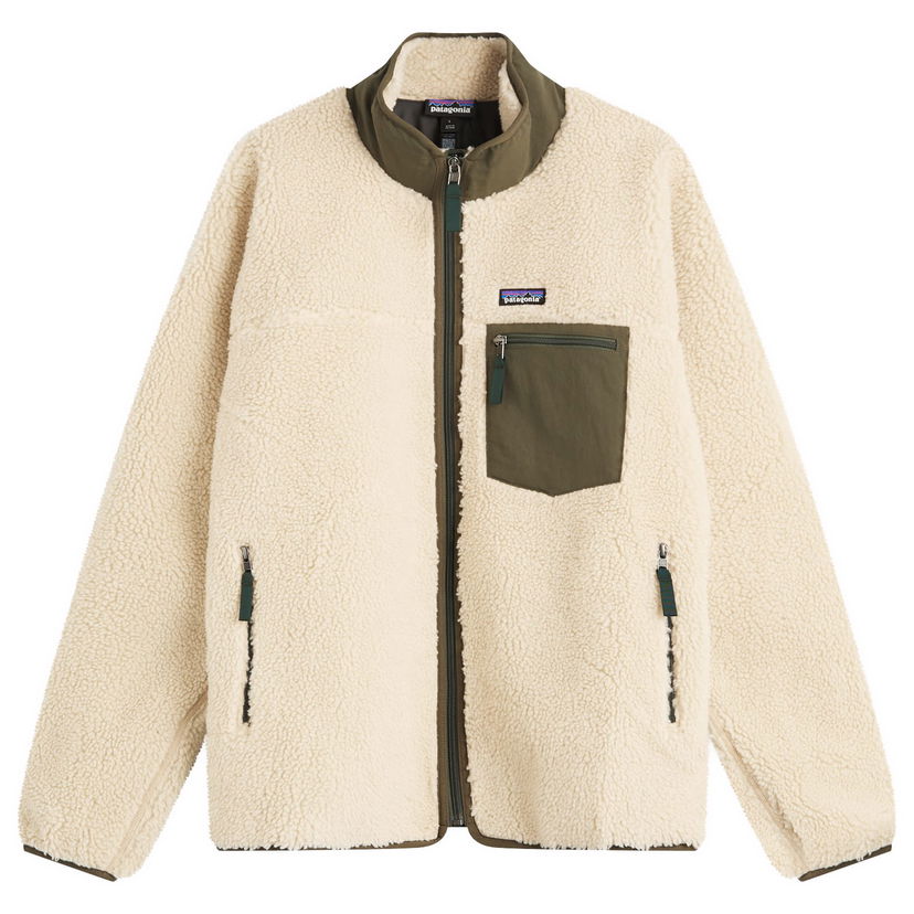 Jacka Patagonia Classic Retro-X Jacket, Size Small Beige | 23057-DNBA