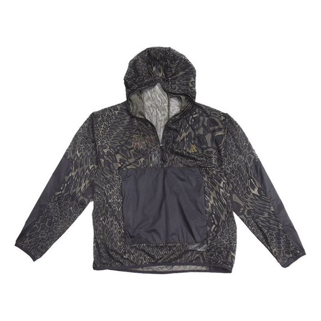 Vindjacka Nike ACG ACG Mountaineering Splicing Hooded Jacket Svart | DB4090-355