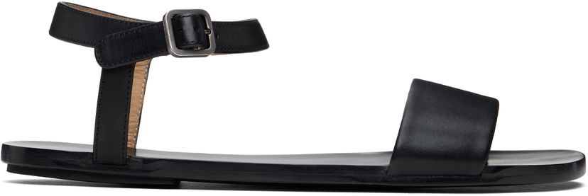 Sneakers och skor Marsèll Marsèll Sottile Leather Sandals Svart | MM4789 P011666