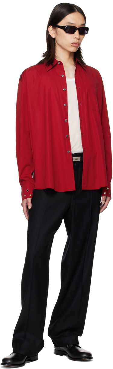 Skjorta OUR LEGACY OUR LEGACY Above Shirt Röd | M4252AL, 3