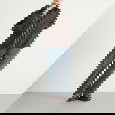 Skjorta Portuguese Flannel Lobo Button Down Corduroy Shirt Grå | AW25051-GRY, 4