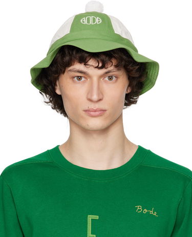 Hatt Bode Bode Paneled Grandfather Bucket Hat Grön | MRS25AC034, 0