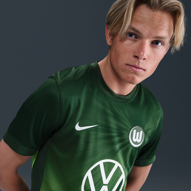 Jersey Nike Nike VfL Wolfsburg 2025/26 Home Stadium Jersey Grön | hq1562-341, 3