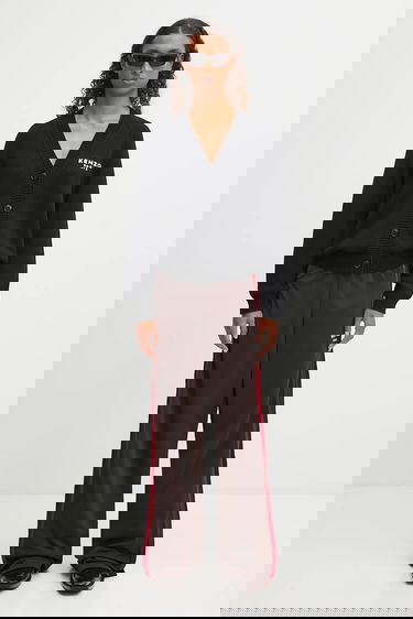 Sweater KENZO Kenzo Boke Flower Placed Cardigan Svart | FF62CA7063LA, 4