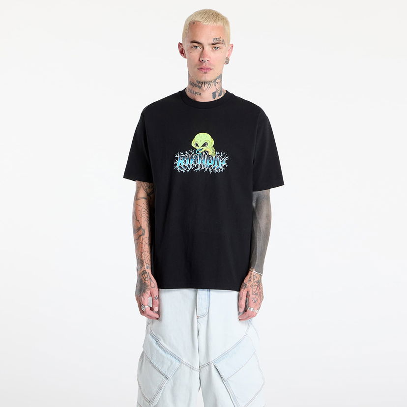 T-shirt RIPNDIP RIPNDIP Alien Electric Tee Svart | RNDSUM25135